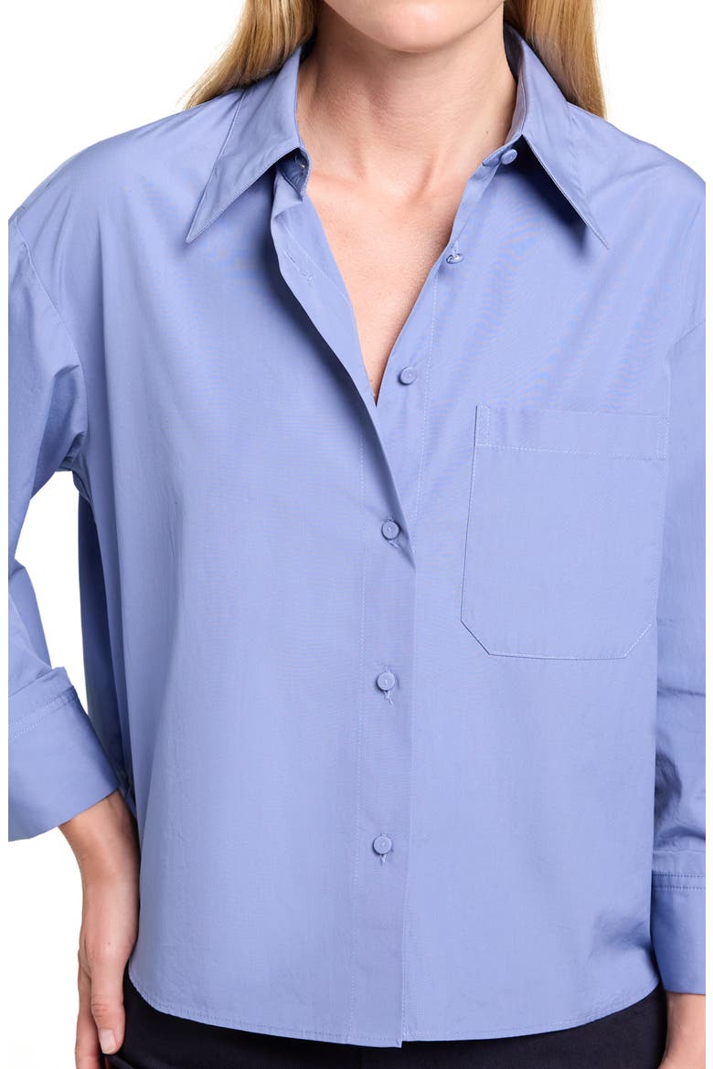 JD Cotton Shirt, Alternate, color, COUNTRY BLUE