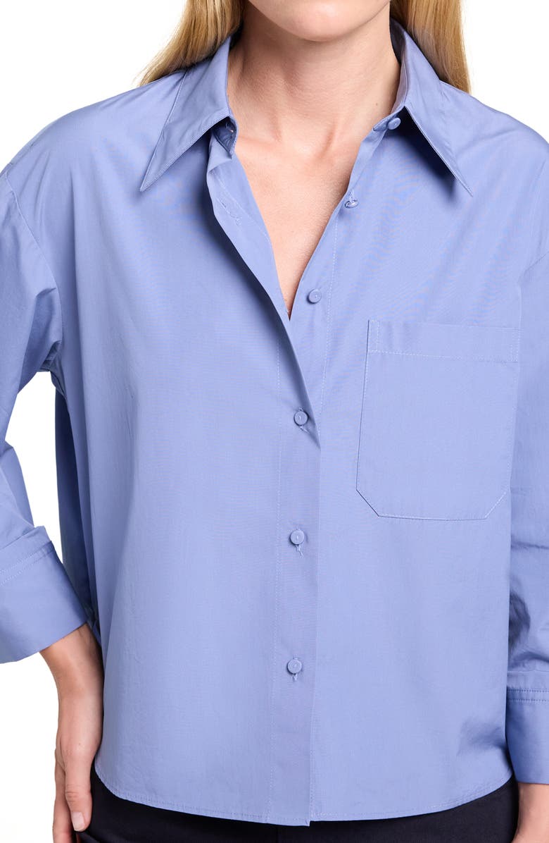 TWP JD Cotton Shirt, Alternate, color, Country Blue