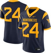 Nike Men's Nike #24 Navy West Virginia Mountaineers Game Jersey