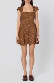 ASTR the Label Averi Polka Dot Minidress