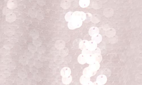 1.state Sequin V-neck Tank In Silver