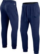 FANATICS Men's Fanatics Branded Heather Navy Washington Capitals Authentic Pro Road Jogger Sweatpants