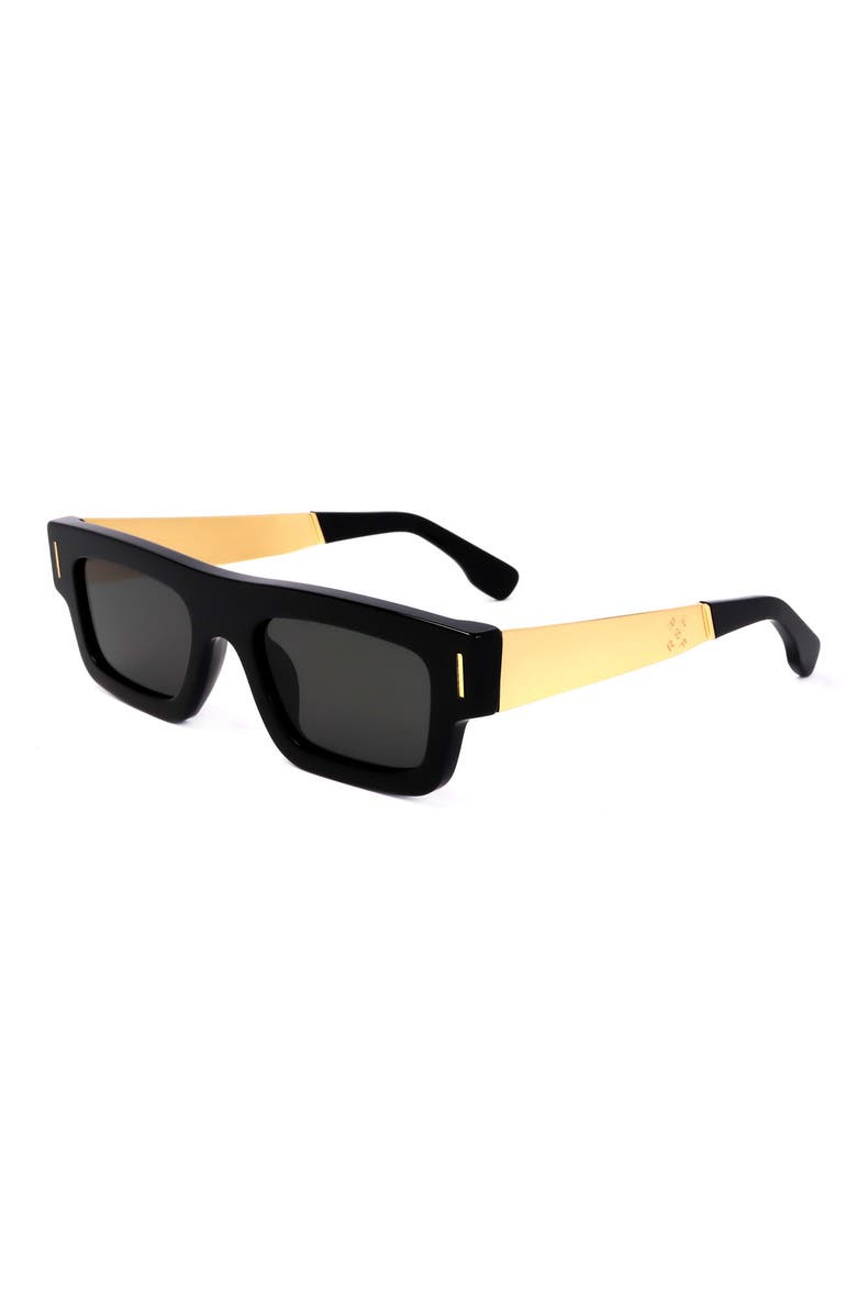 SUPER by RETROSUPERFUTURE<sup>®</sup> 52mm Square Sunglasses, Alternate, color, Black