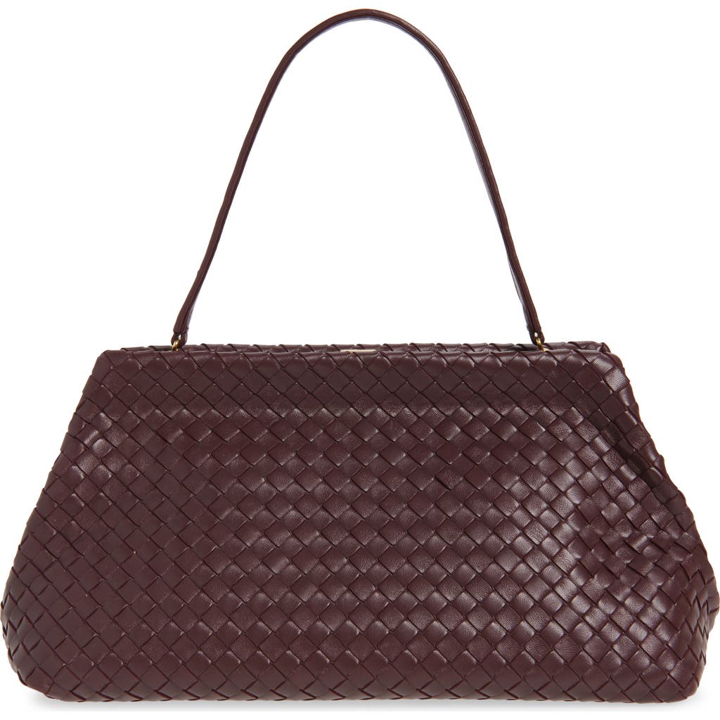 Bottega Veneta The 1998 Intrecciato Leather Handbag in Deep Mahogany at Nordstrom