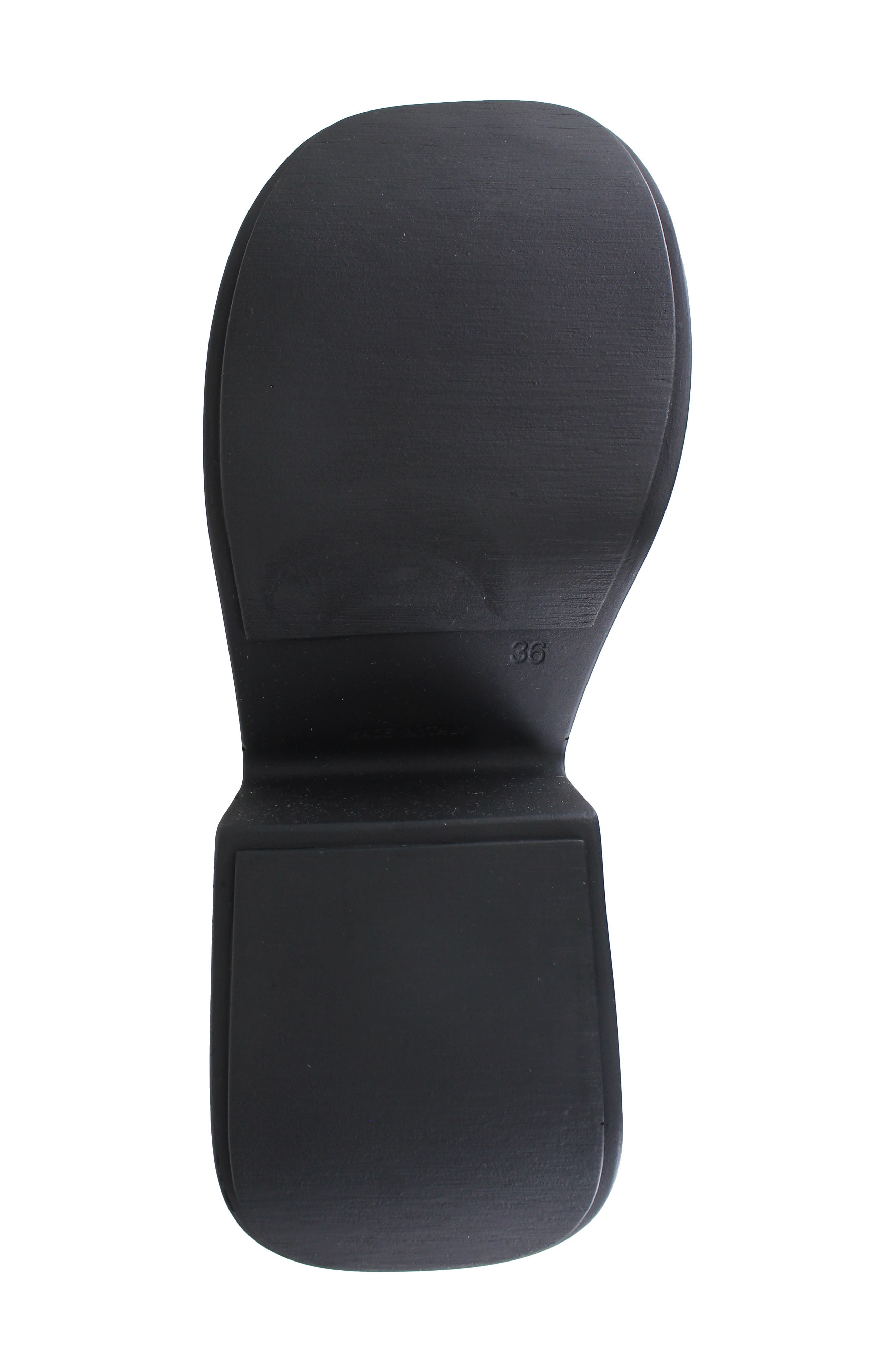 Candie's Elisabeth Ankle Strap Platform Sandal, Alternate, color, Black Leather