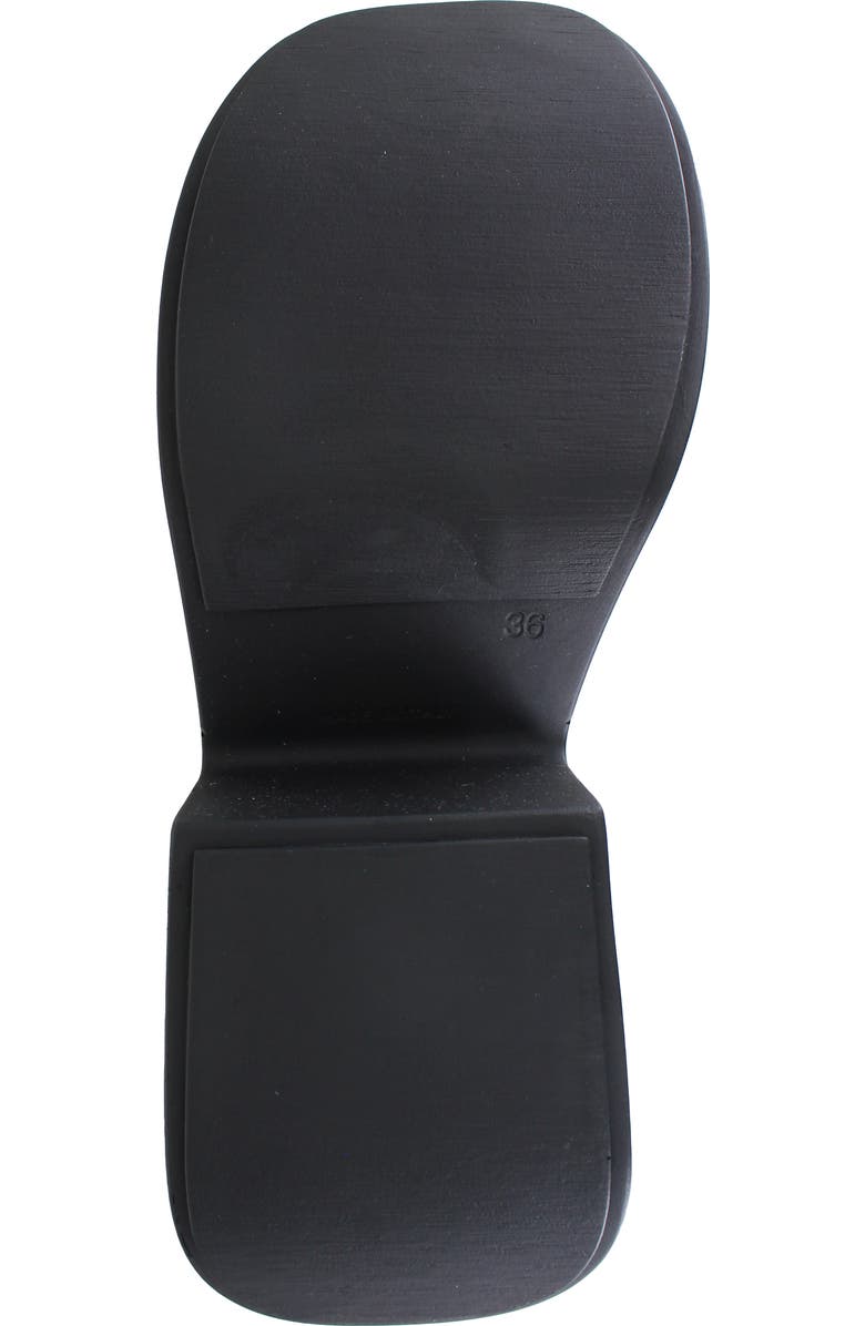 Candie's Elisabeth Ankle Strap Platform Sandal, Alternate, color, Black Leather