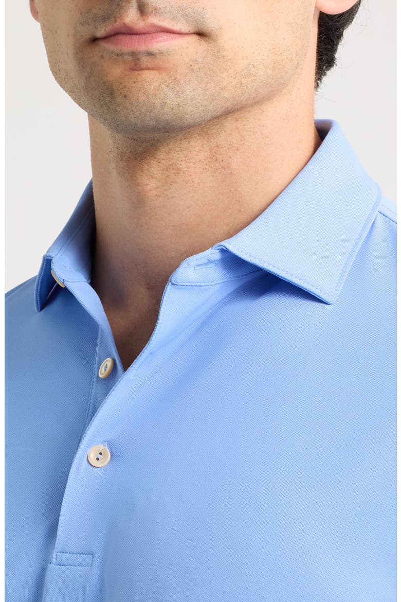 Performance Mesh Golf Polo, Alternate, color, ESTATE BLUE