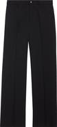 Dolce&Gabbana Wool Stretch Twill Wide Leg Pants