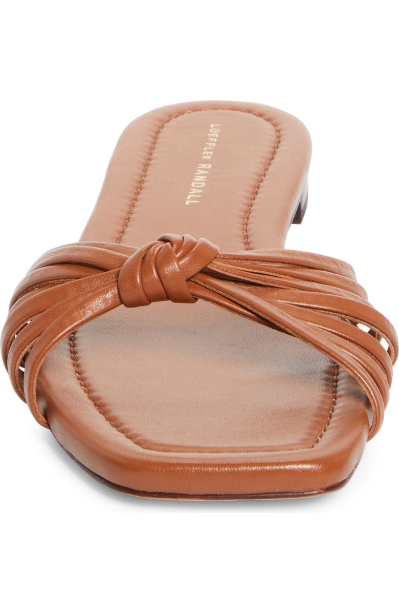Loeffler Randall Izzie Knotted Slide Sandal, Alternate, color, Timber