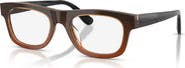 Brunello Cucinelli 53mm Rectangle optical glasses