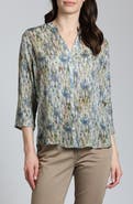 APNY Abstract Print Button-Up Shirt