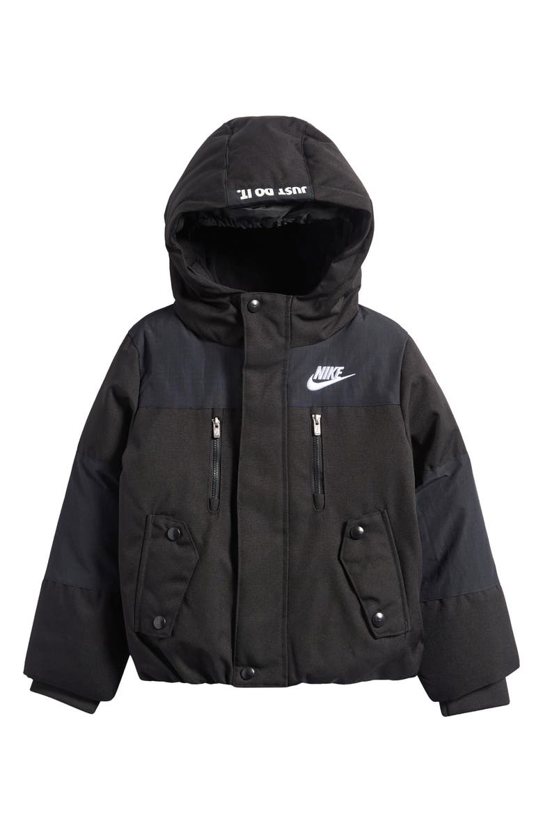 Nike Kids' Outdoor Jacket, Main, color, Black