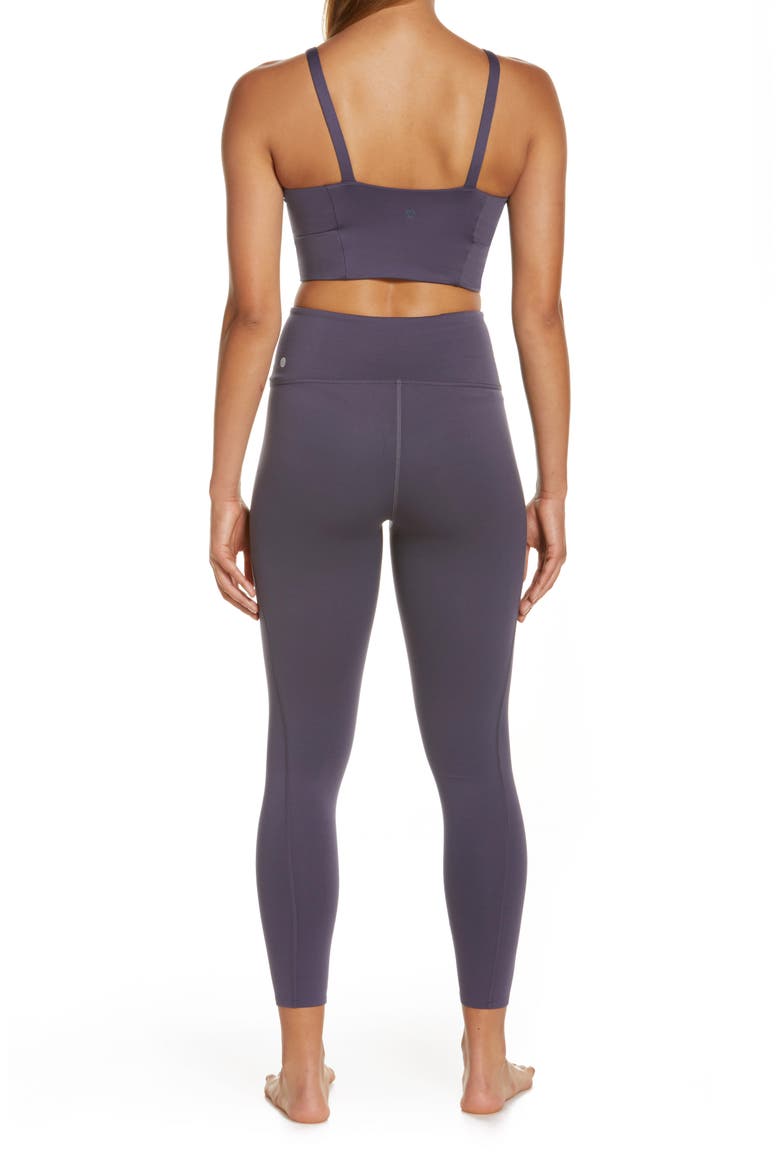 Twist Around Renew Sports Bra, Alternate, color, GREY STONE