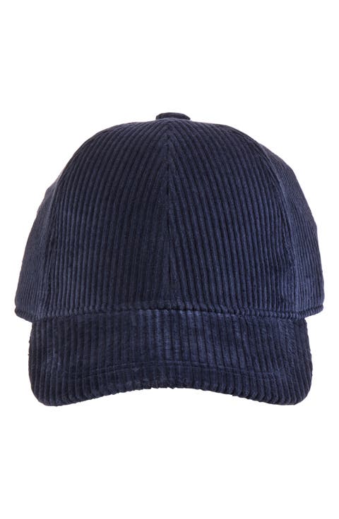 Wide Wale Corduroy Baseball Cap