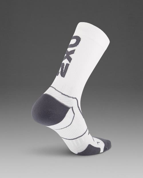 2xu Vectr Cushion Crew Socks In White
