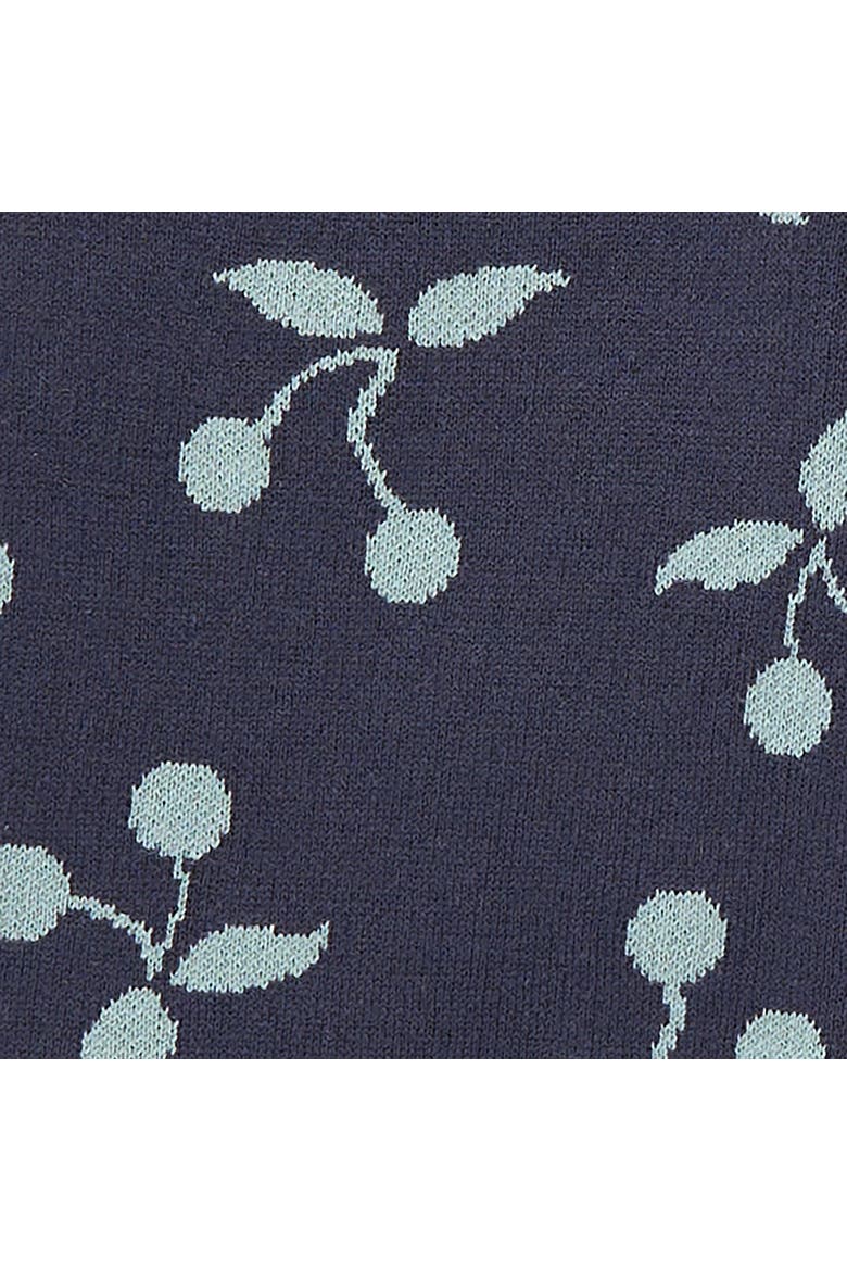 Jacquard Sweater Knit Top and Pant Set, Alternate, color, Blue Fruit