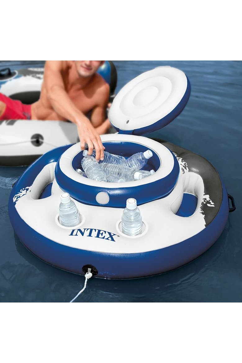 Mega Chill Inflatable Float For Water Use, Alternate, color, Blue