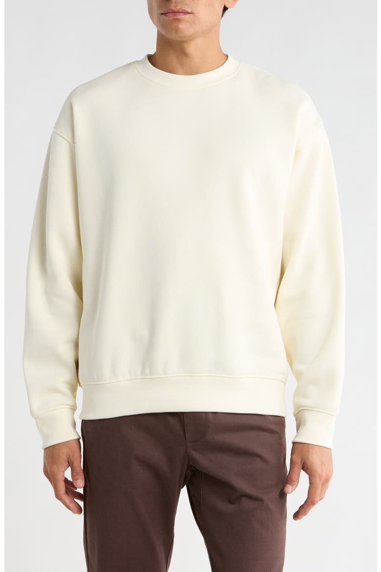 Crewneck Sweatshirt, Main, color, IVORY