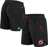 FANATICS Men's Fanatics Black New Jersey Devils Authentic Pro Rink Performance Shorts