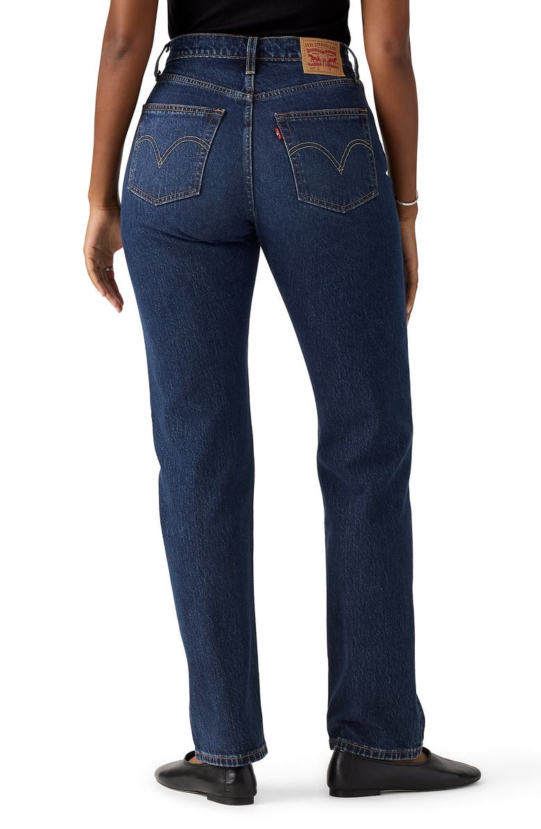 501<sup>®</sup> High Waist Straight Leg Jeans