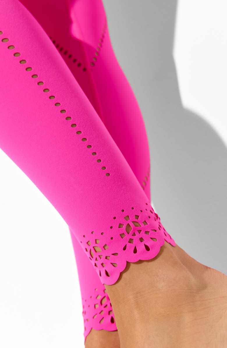 Spiritual Gangster Petal Lotus 7/8 Leggings, Alternate, color, Hype