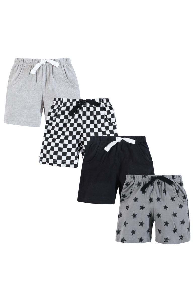 Hudson Baby Shorts-Bottoms 4-Pack, Main, color,