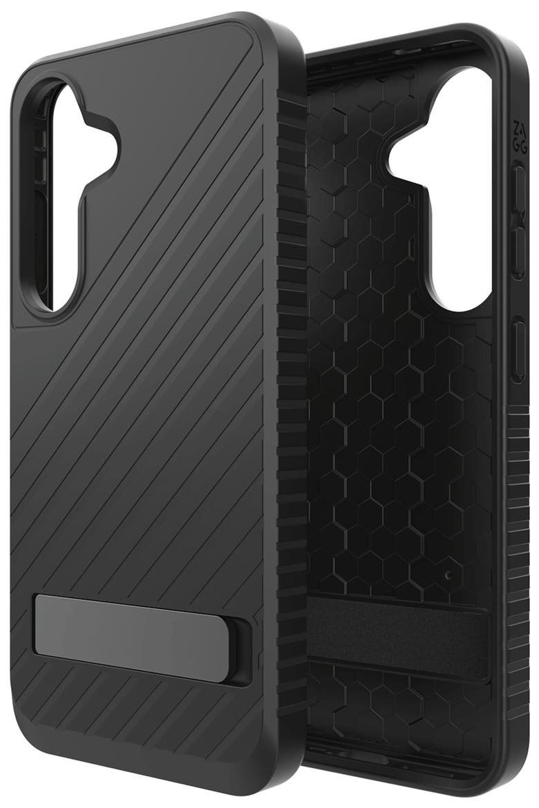 Denali Case with Kickstand for Samsung Galaxy S25, Main, color, Black