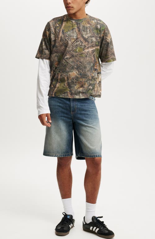 Shop Cotton On Baggy Denim Short