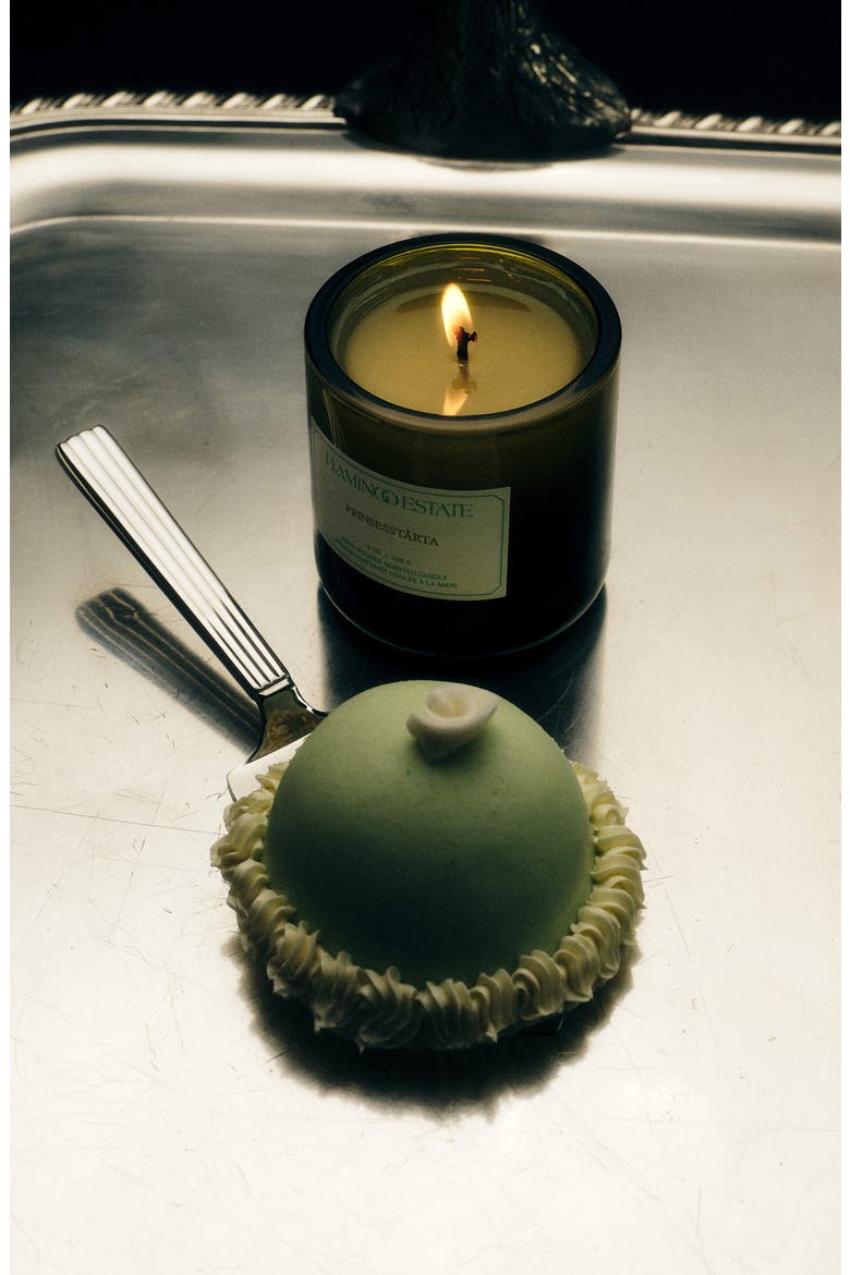 Prinsesstårta Candle, Alternate, color, GREEN