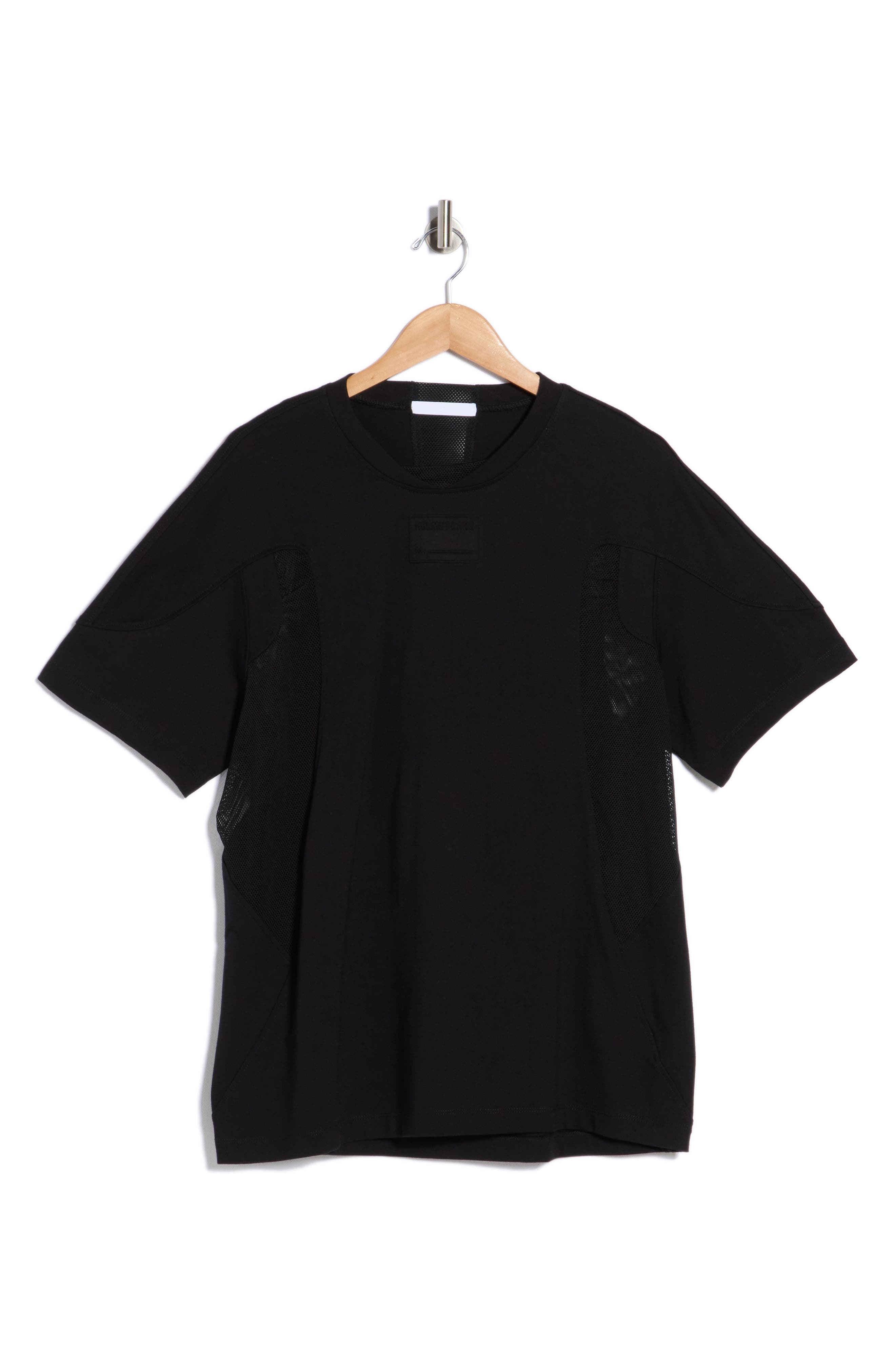 Helmut Lang Sport Seam Mesh Paneled T-Shirt