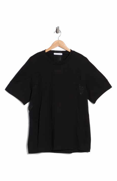 Helmut Lang Sport Seam Mesh Paneled T-Shirt