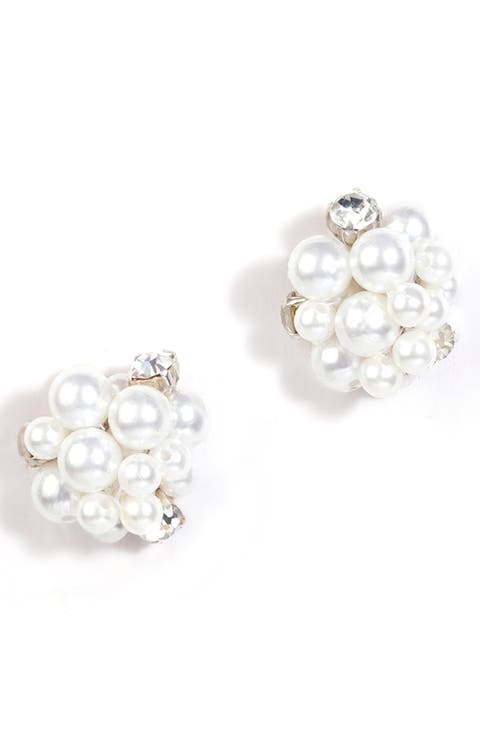 Shefali Imitation Pearl Earrings
