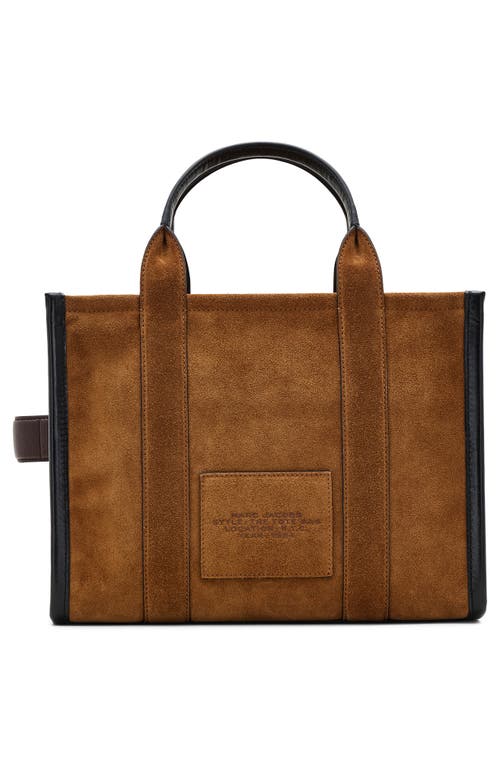 Marc Jacobs The Leather Medium Tote Bag In Brown