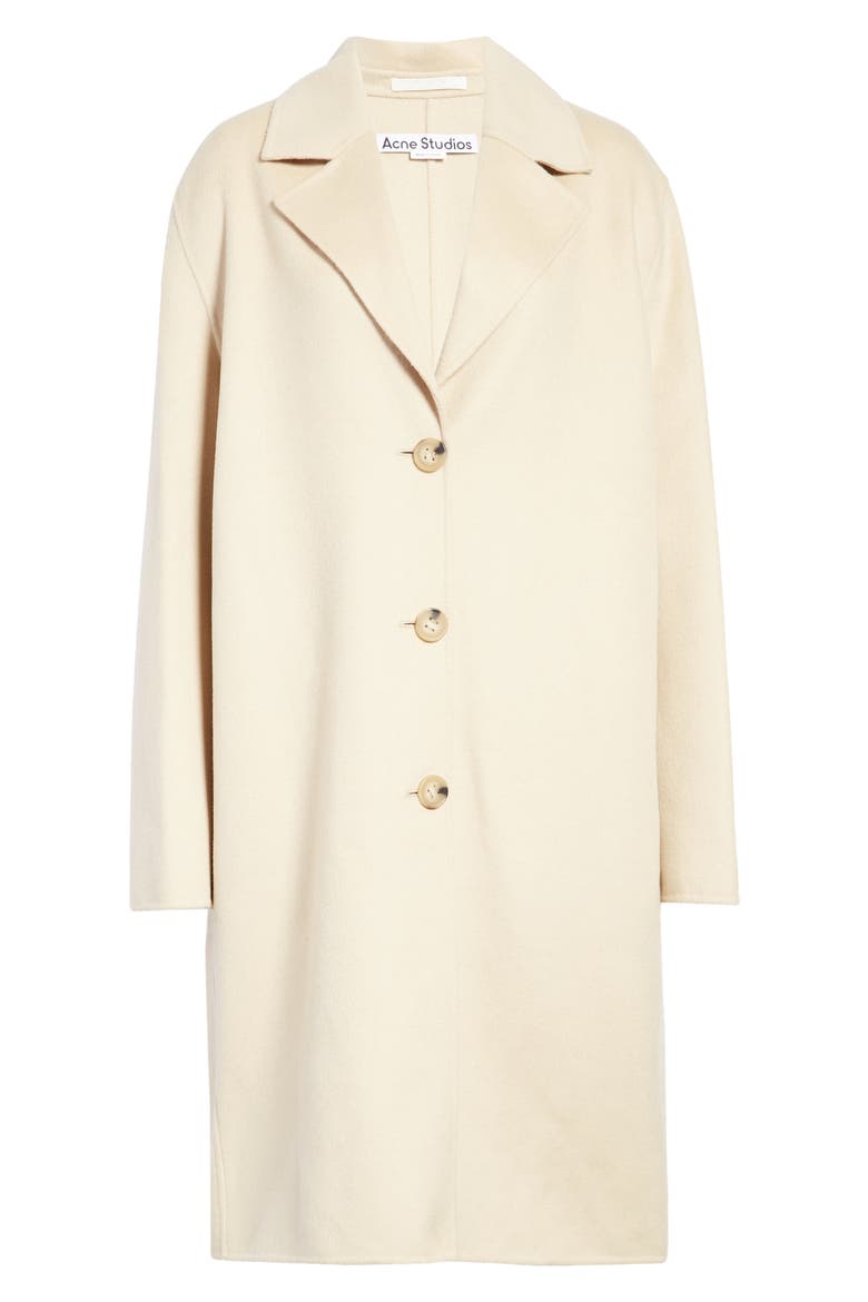 Double Wool Coat, Alternate, color, COLD BEIGE