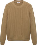 MANGO Crewneck Sweater