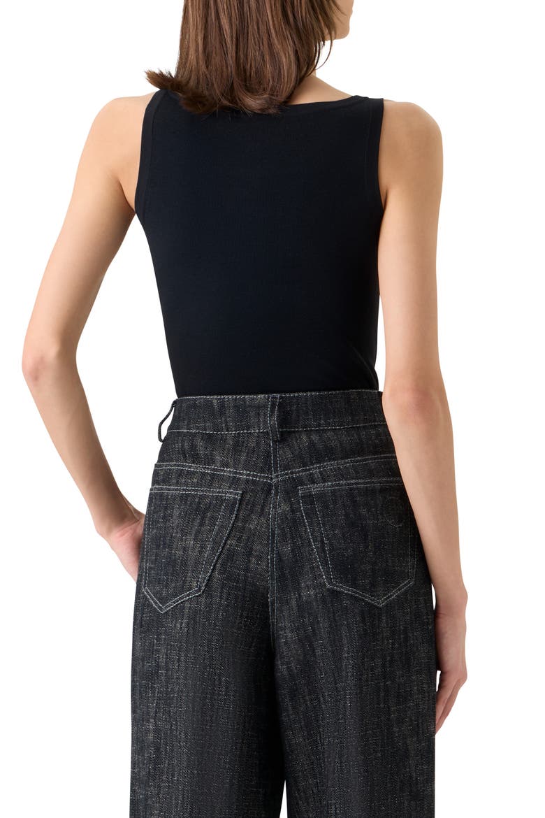 Wool Tank, Alternate, color, BLACK