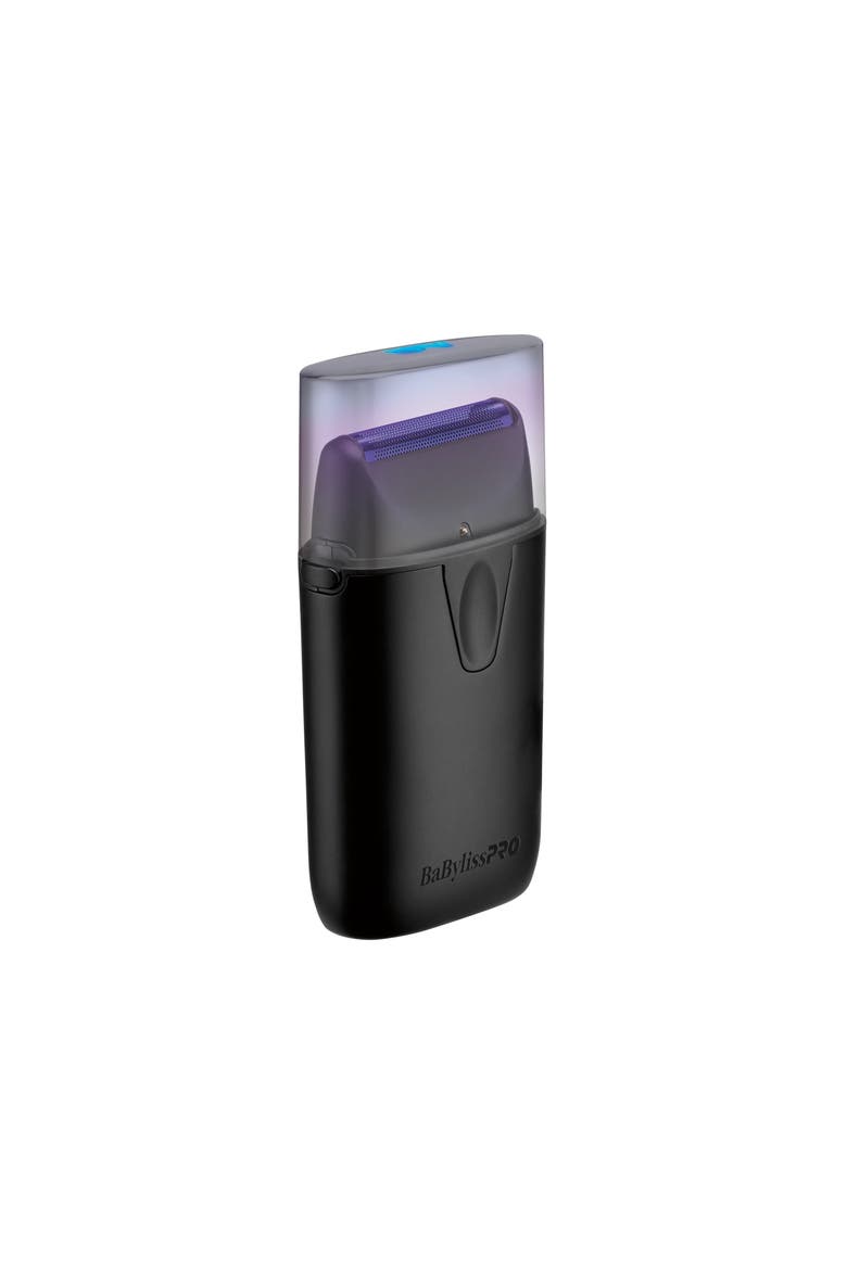 Matte Black UV-Disinfecting Single-Foil Shaver, Alternate, color, Black
