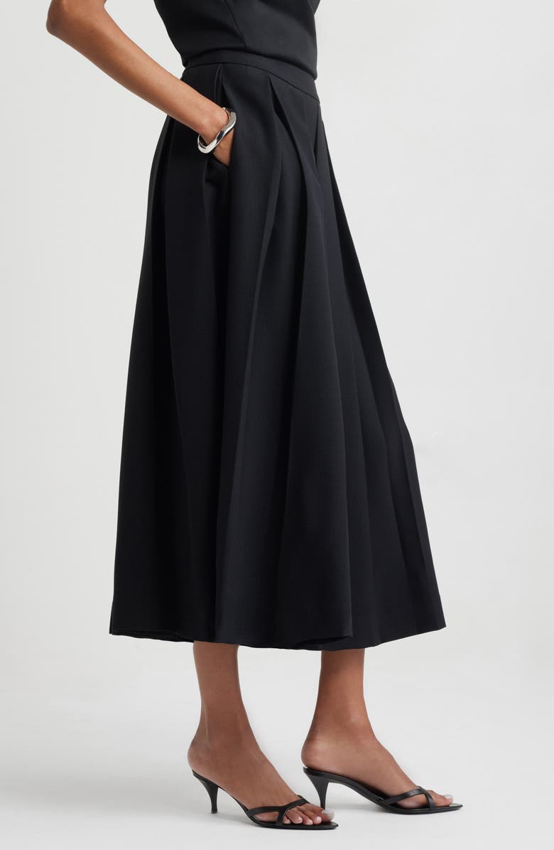 Nordstrom Pleated Midi Skirt, Alternate, color, 