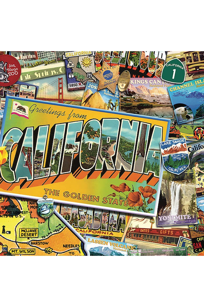 California Dreamin, 24 Inch  x 30 Inch 1000 Piece Puzzle, Alternate, color, Multicolored