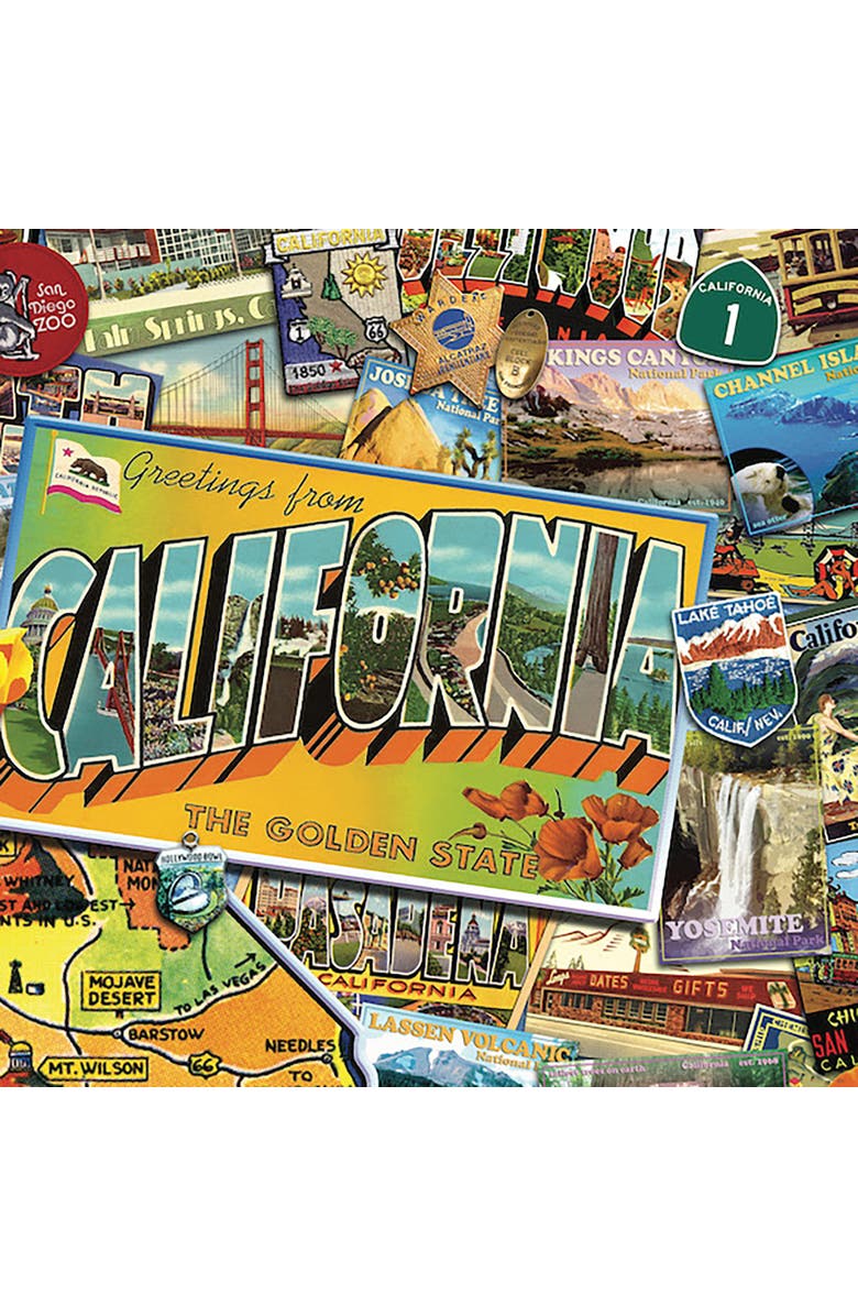 Hart Puzzles California Dreamin, 24 Inch x 30 Inch 1000 Piece Puzzle, Alternate, color, Multicolored