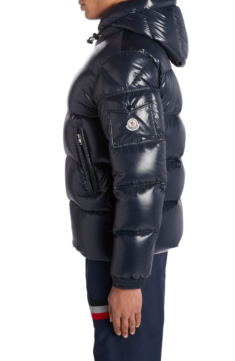 Moncler Ecrins Hooded Down Puffer Jacket, Alternate, color, 