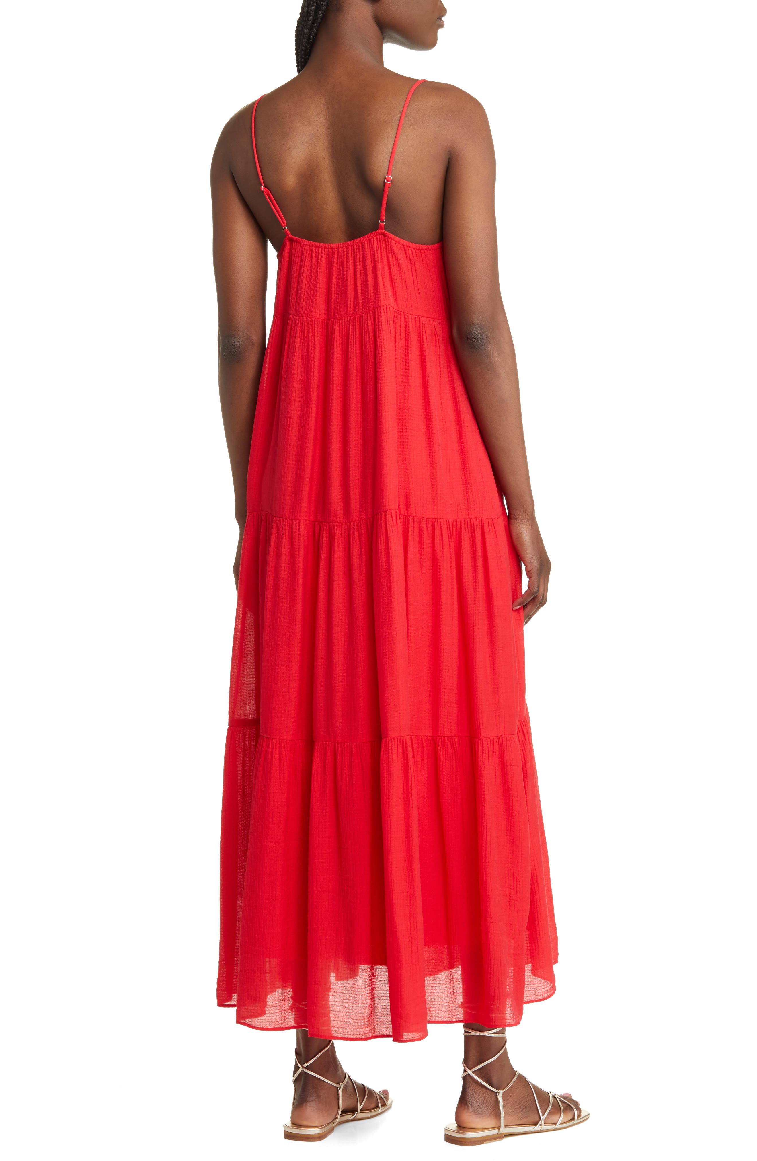 Tiered Maxi Dress - image 2