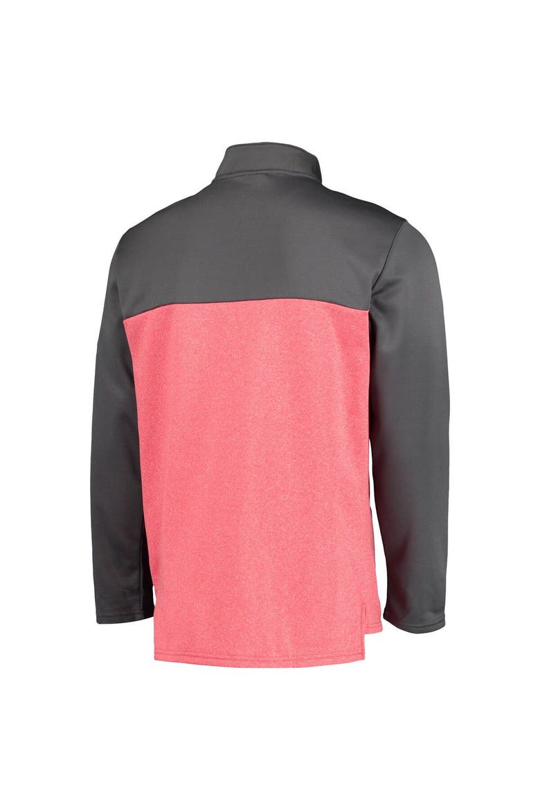 Men's Champion Scarlet Nebraska Huskers Gameday Quarter-Zip Jacket, Alternate, color, Scarlet