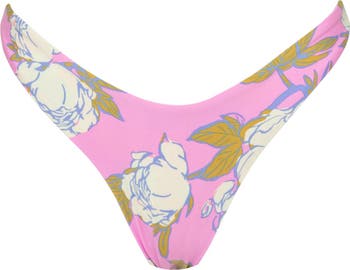 （Mami ） Maaji Pink Blossom Dixie U Wire Bralette Bikini Top