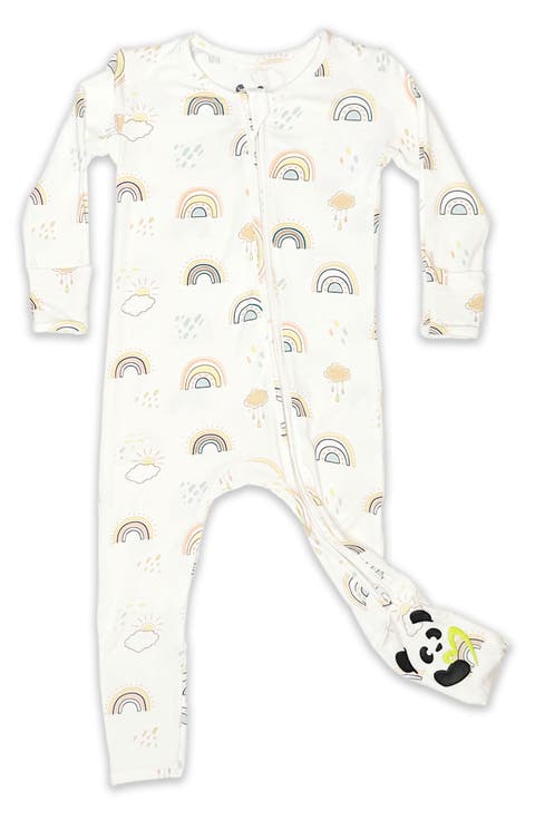 Rainbow Footie & Bonnet