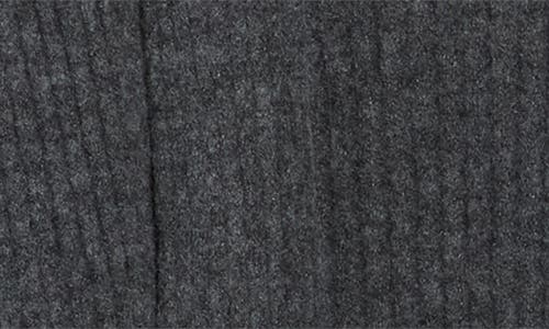 Renee C Rib Knit Sweater Cardigan In Black