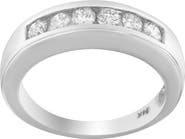 Haus of Brilliance 14K White Gold 3/4ct. TDW Diamond Channel Band Ring