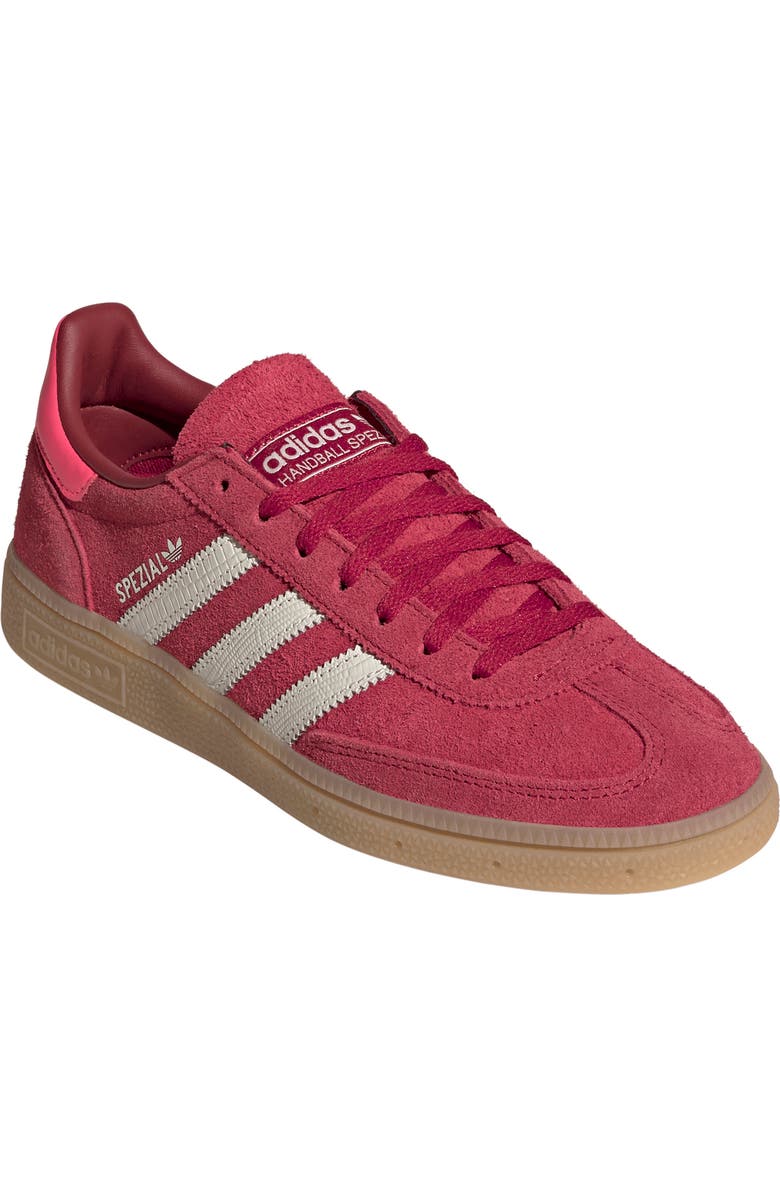 adidas Handball Spezial Sneaker, Main, color, Red/ Off White/ Solar Turbo