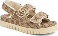 Gucci GG Canvas Slingback Sandal
