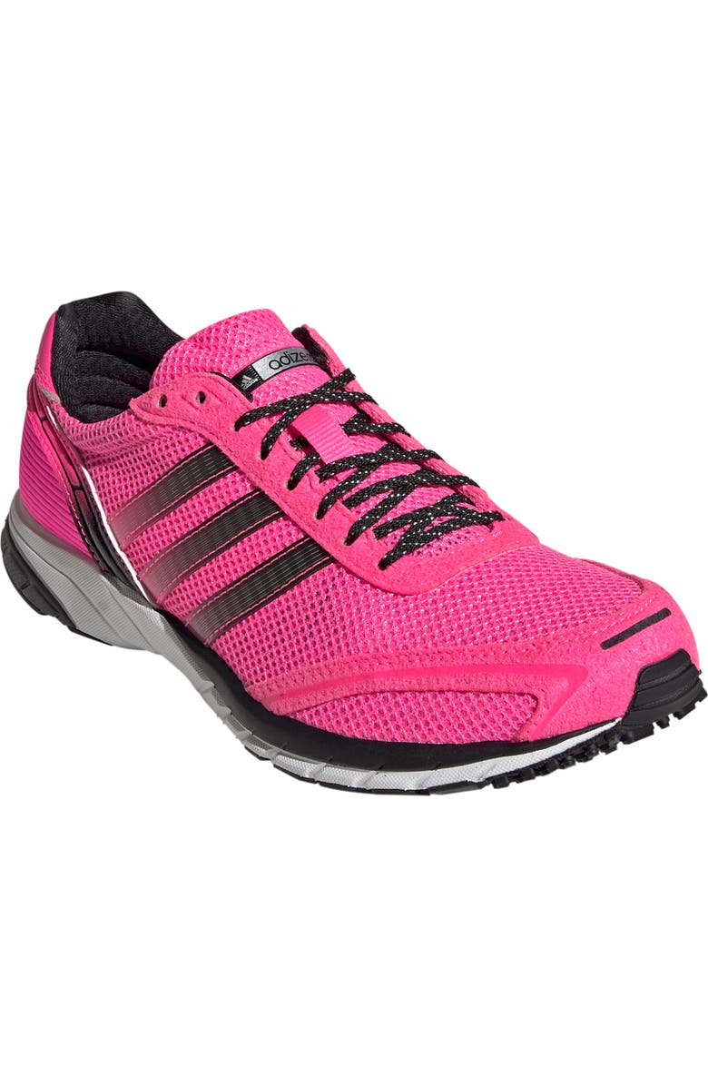 adidas Adizero Adios 7 Running Shoe, Main, color, Lucid Pink/ Black/ White